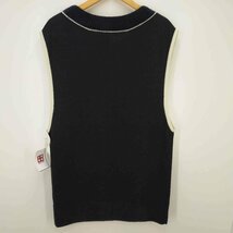 Y-3(ワイスリー) LOGO KNIT VEST メンズ 2XS 中古 古着 0403_画像2