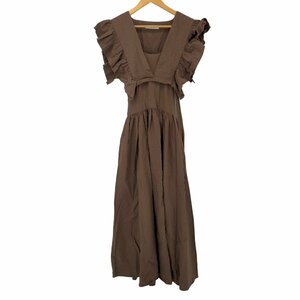 ETRE TOKYO(エトレトウキョウ) Layered maxi cami OP レディース FREE 中古 古着 0725