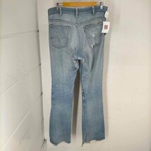 Levis(リーバイス) 70S 76年製 646-0217 フレアデニムパンツ ボタン裏8 オレンジタブ 中古 古着 0223_画像2