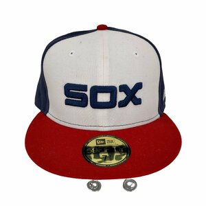 NEW ERA(ニューエラ) SOX 59FIFTY 6パネルキャップ メンズ 7 3/8 中古 古着 0833