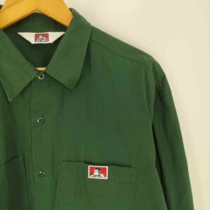 BEN DAVIS(ベンデイビス) BEN'S WORK SHIRT ワークシャツ メンズ import： 中古 古着 1223の画像5