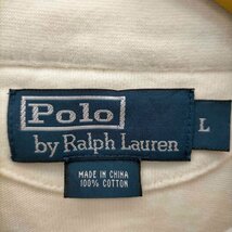 Polo by RALPH LAUREN(ポロバイラルフローレン) ポニー無し コットンスウェットポロ メ 中古 古着 0105_画像6