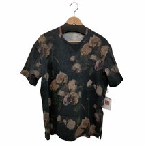 LAD MUSICIAN(ラッドミュージシャン) INKJET FLOWER BIG TEE インクジェッ 中古 古着 0526_画像1