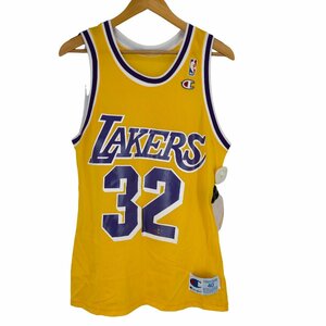 Champion(チャンピオン) 90S MADE IN USA MAGIC JOHNSON ゲームシャツ 中古 古着 0809