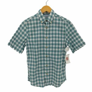 L.L.Bean(エルエルビーン) チェック柄 BD S/S シャツ メンズ import：S 中古 古着 0902