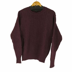 J.CREW(ジェイクルー) 巨人タグ ケーブル編みニットセーター メンズ M 中古 古着 1247