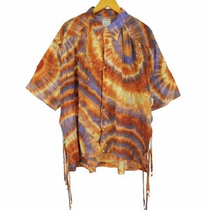 FACCIES(ファッチーズ) Tiedye Vintage SH タイダイオープンカラーシャツ メンズ 中古 古着 0320