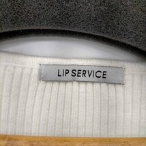 LIP SERVICE(リップサービス) バイカラーカッティングレイヤードワンピース レディース JPN： 中古 古着 0204_画像6