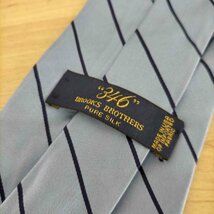 346 BROOKS BROTHERS(ブルックスブラザーズ) ストライプシルクネクタイ メンズ 表記無 中古 古着 0444_画像6