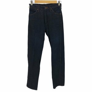 Wrangler(ラングラー) ジップフライ デニムパンツ 濃紺 レディース 28 中古 古着 0208