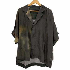 JULIUS(ユリウス) DELATED;期 ABSTRACT PRINT LOOSE SHIRT メンズ 中古 古着 0331