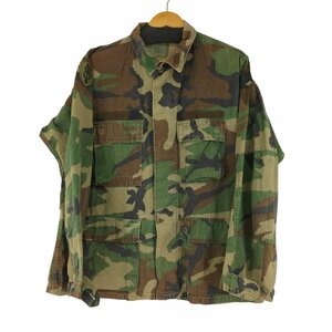 US ARMY(ユーエスアーミー) RIPSTOP BDU SHIRTS ウッドランドカモ メンズ me 中古 古着 0344