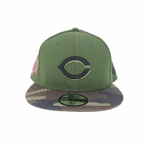 NEW ERA(ニューエラ) 59FIFTY MLBチームロゴ刺繍 6パネルキャップ メンズ 7 3/8 中古 古着 0410