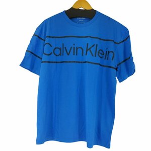 CALVIN KLEIN(カルバンクライン) RELAXED FIT フロントプリント S/S Tシャツ 中古 古着 0447