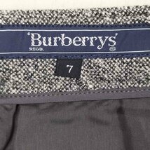 BURBERRYS(バーバリーズ) カシミヤブレンド ラムウールスラックスパンツ レディース 7AP(3 中古 古着 0508_画像6