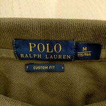 POLO RALPH LAUREN(ポロラルフローレン) CUSTOM FIT ポニー刺繍 鹿の子 L/S 中古 古着 0629_画像6