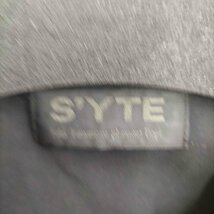 syte by Yohji Yamamoto(サイトバイヨウジヤマモト) スタンドカラー シングル オーバ 中古 古着 0602_画像6