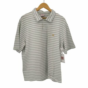 BROOKS BROTHERS(ブルックスブラザーズ) ボーダーポロシャツ メンズ import：XL 中古 古着 0844