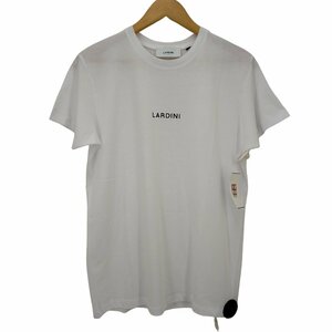 LARDINI(ラルディー二) フロントロゴ クルーネックTシャツ メンズ JPN：S 中古 古着 1122