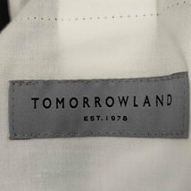 TOMORROWLAND(トゥモローランド) ウールレーヨンツイル 1プリーツイージーパンツ メンズ X 中古 古着 1102_画像6