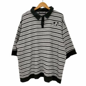 CANDY STRIPER(キャンディーストリッパー) S/S ボーダーオーバーサイズポロシャツ レディー 中古 古着 0123