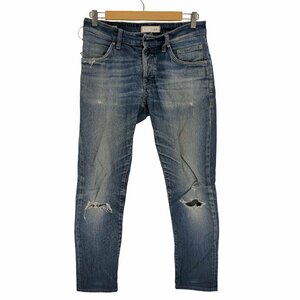 SIVIGLIA(シビリア) ダメージ 加工 ストレッチ デニムパンツ メンズ 34 中古 古着 0102