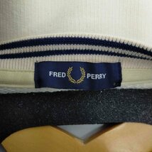 FRED PERRY(フレッドペリー) ロゴ刺繍 クルースウェット メンズ S 中古 古着 0623_画像6