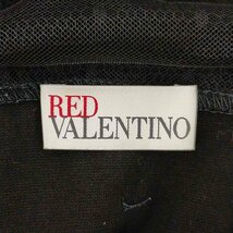 RED VALENTINO(レッドヴァレンティノ) チュールドット切替ワンピース レディース XL 中古 古着 0842_画像6