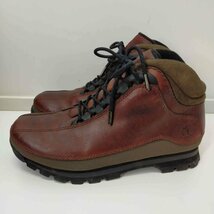 Timberland(ティンバーランド) レースアップレザーブーツ レディース 7 1/2 M 中古 古着 0130_画像2