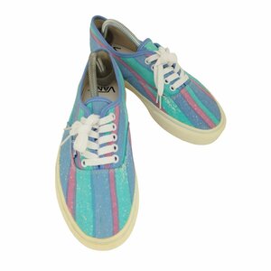 VANS(バンズ) オーセンティック マルチカラー ストライプ ローカット スニーカー メンズ JPN：2 中古 古着 0206