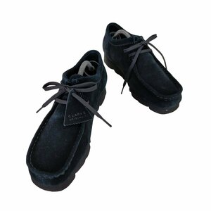 Clarks(クラークス) wallabee GTX black sde メンズ US：8 中古 古着 0234