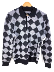 Needles(ニードルズ) Polo Sweater - Checkered チェックニットポロシャツ 中古 古着 1034