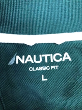 NAUTICA(ノーティカ) ロゴ刺繍 ロングスリーブポロシャツ メンズ JPN：L 中古 古着 0955_画像3