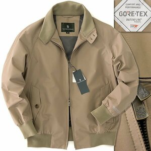 新品 6.1万 スコッチハウス 80周年記念 GORE-TEX ハリントン ジャケット M ベージュ 【J59702】 メンズ HADRIAN ブルゾン スウィングトップ