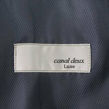 新品 ムッシュニコル canal deux Luxe 吸水速乾 衿ベルト ストレッチ ジャケット 46(M) 紺 【J59698】 MONSIEUR NICOLE 春夏 メンズ_画像10