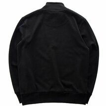 新品 プレイボーイ 裏毛 ハーフジップ スウェット L 黒【33055_99】 PLAYBOY メンズ プルオーバー トレーナー スエット HALF ZIP_画像2