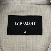 新品 ライル&スコット 吸汗速乾 UV対策 ジャージー トラック ジャケット L 灰 【J50147】 春夏 メンズ LYLE&SCOTT ジップアップ ブルゾン_画像10