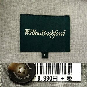 新品 2.1万 ウィルクスバシュフォード 春夏 ファティーグ サファリ ジャケット M 【J49974】 Wilkes Bashford ブルゾン メンズ 盛夏の画像10