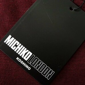 新品 ミチコロンドン 春秋 スウェット トレーナー LL ボルドー 【ML9W-R350_DRE】 MICHIKO LONDON KOSHINO メンズ ロゴ ワッペンの画像7