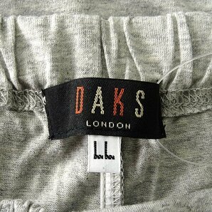 新品 ダックス 日本製 ジャージー ライト スウェット ジョガーパンツ LL 灰 【P32841】 DAKS LONDON 王室御用達 メンズ ストレッチの画像8