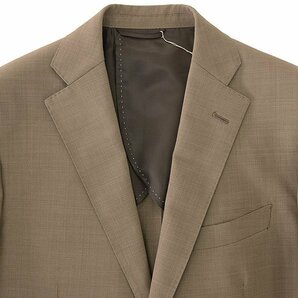 新品 スーツカンパニー TOUGH STRETCH 2パンツ サマー スーツ A5(M) ベージュ 【J48341】 170-6D 春夏 ストレッチ ウール 耐久性 ビジネスの画像4