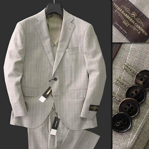  new goods suit Company spring summer kano Nico do Be stripe suit A5(M) ivory [J48516] 170-6D Italy CANONICO summer wool 