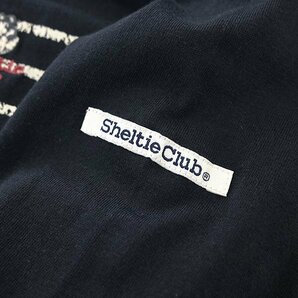 新品 シェルティークラブ 24SS ボーダー ポケット 長袖 Tシャツ LL 紺 【SH1441109_79】 春夏 Sheltie Club クルーネック ロンT カットソーの画像9