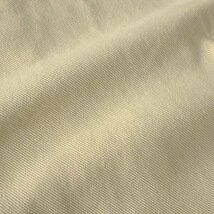 新品 UNITED ARROWS コーエン 刺繍 コットン チノ スイングトップ ブルゾン L 黄 【J51932】 メンズ coen ジャケット ツイル ゴルフ_画像8