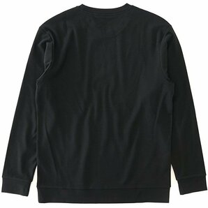 新品 ポールスミス アーティスト ストライプ ショルダー 長袖 Tシャツ M 黒 【I59035】 メンズ Paul Smith LOUNGEWEAR ロンT カットソーの画像2