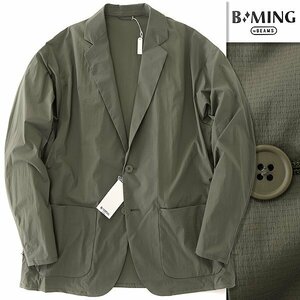  new goods Beams super light weight lip Stop nylon stretch jacket L olive [J57747] spring summer men's B:MING by BEAMS blaser 