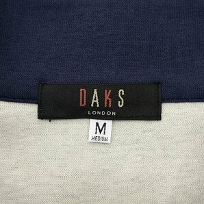 新品 ダックス 日本製 スムース ジャージー レイズドネック カットソー L 灰 【I55242】 DAKS LONDON メンズ ロンT ポケットTシャツ 春夏の画像9