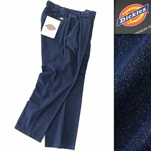  новый товар Dickies легкий Denim брюки брюки M синий [P33041] мужской Dickies хлопок Work casual талия резина 