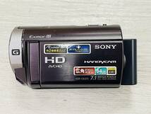【稼働品・綺麗品】 SONY ソニー HDR-CX370V ソニー ハンディーカム バッテリー2個付 ケース付 説明書付 その他付属品_画像3