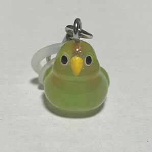 ゆらりことり コザクラインコ ガチャガチャ めじるしアクセサリー